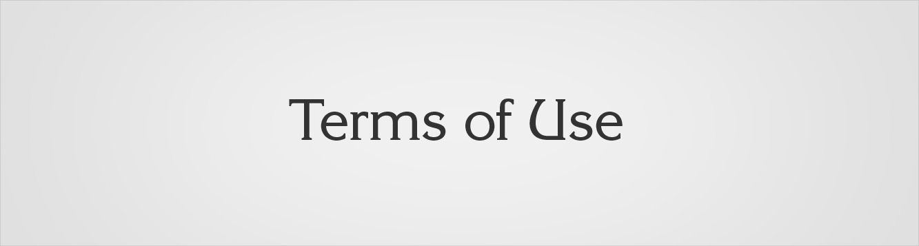 Terms of Use Banner